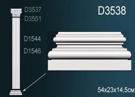 База пилястры Перфект D3538