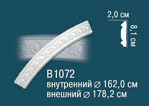 Молдинг круговой Перфект B1072
