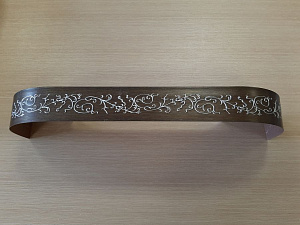 Карниз с поворотом 3р / 3,0 м / №500 / ФЛЁР