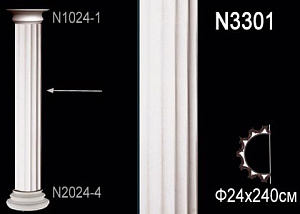 Ствол полуколонны Перфект N3301 