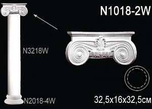 Капитель колонны Перфект N1018-2W