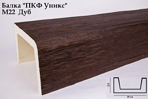 Балка Уникс М22 Дуб 
