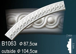 Молдинг круговой Перфект B1061
