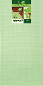 Подложка листовая под ламинат 3 мм, Зеленый лист (клетка) 