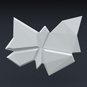 3D панель гипсовая  "Butterfly" в интернет-магазине Город Мастеров