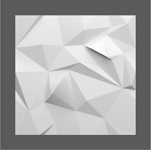 3D панель "Frost" (70*70*3см)