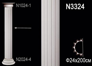 Ствол полуколонны Перфект N3324