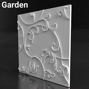 3D панель гипсовая "GARDEN" в интернет-магазине Город Мастеров