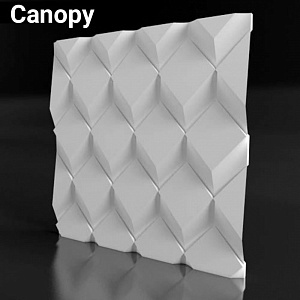 3D панель гипсовая "CANOPY"  в интернет-магазине Город Мастеров